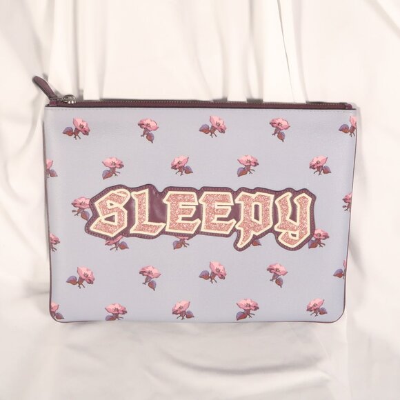 ULTRA RARE | Vintage Coach | Disney Collection | designer clutch | NEW - Picture 1 of 5